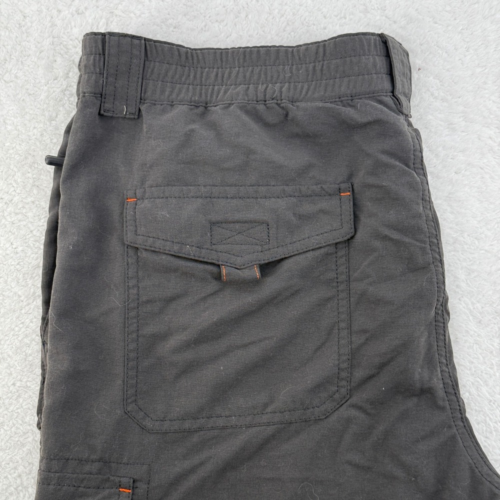 Eddie Bauer Utility‎ Fit Convertible Cargo Pants Mens 35x32 Nylon Hiking